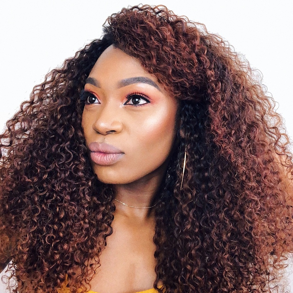 Mongolian kinky curly ISEE HAIR ivy flip over